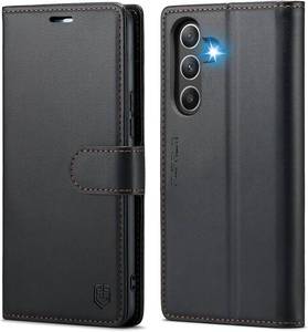 lot 4856 image: FLIPALM Wallet Case for Samsung Galaxy A37 5G, Card Holder, Black