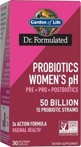 lot 4888 image: Garden of Life Dr. Formulated Pre, Post & Probiotics Womens pH