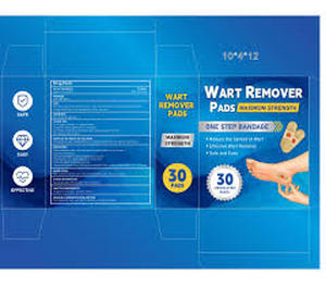 lot 4909 image: Wart Remover Pads