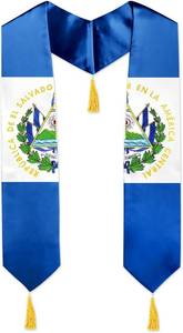lot 78881 image: Graduation Stole, Embroidered Graduation Sash 72 Inch