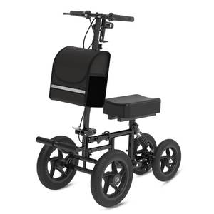FVZZIN Knee Scooter, Foldable All Terrain Knee Walker for Adults Retail: $199 - Retail: $199