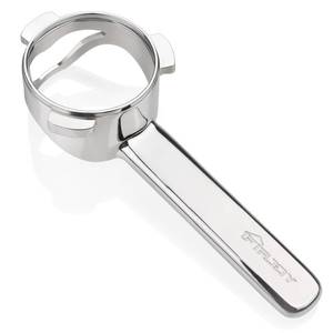 lot 425 image: 54mm Bottomless Portafilter (Stainless Steel One-piece)