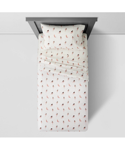 lot 446 image: Pillowfort Mermaids Cotton Sheet Set 220 Thread Count Full Retail $ 40 - Retail $40