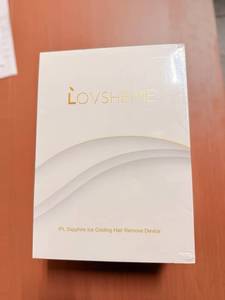 lot 465 image: LOVSHEME IPL Sapphire Ice Cooling Hair Remove Device Model LS06 - Retail $135