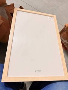 lot 488 image: TONES Frame Design Picture Frame with Glass Front - Retail $0