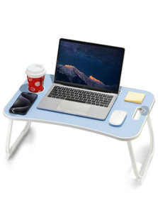 lot 515 image: Foldable Laptop Desk with Folding Legs - Retail $50
