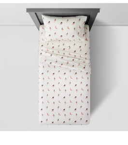 lot 520 image: Pillowfort Mermaids Cotton Sheet Set 220 Thread Count Full - Retail $0