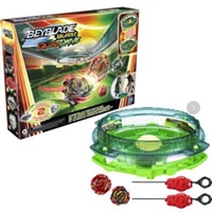 lot 551 image: Beyblade Burst Quad Drive Interstellar Drop Battle Set - Retail $69