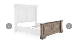 lot 21024 image: Blairhurst KingCalifornia King Panel Footboard  - Retail $300