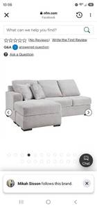 lot 21065 image: Ottoman and Pillows Only, check photos  - Retail $100