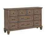 New Heritage Mariana 9- Drawer Dresser in Vintage Mocha - Retail: $700