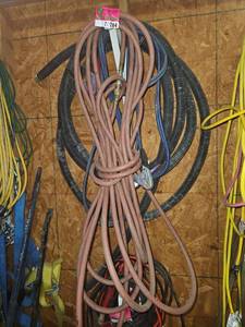 lot 6284 image: Air Hose Assembly with Connectors and Protective Wrap