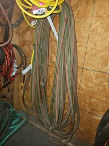 lot 6303 image: Welding Hose with Brass Fittings