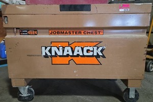 lot 6128 image: Knaack JobMaster Chest 4824 Tool Storage Box - No Keys