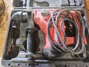 lot 6157 image: Bauer Hammer Drill with Case and Accessories