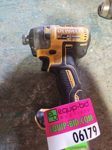 lot 6179 image: DeWalt 14in Cordless Impact Driver - Model DCF787