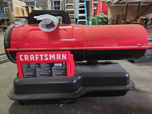 lot 6189 image: Craftsman 80,000 BTU Kerosene Heater - Model CMXEHA080FAK&nbsp