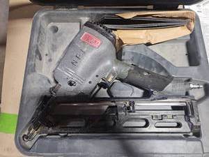 lot 6199 image: ONFS Pneumatic Nail Gun with Case - Tool Only