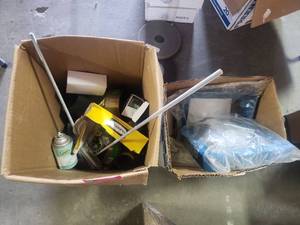 lot 6244 image: Electrical Supplies Lot Duplex Receptacles and Hose Clamps
