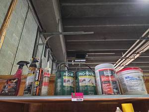lot 6306 image: All Wheel Shine, Wall Texture Spray, Silicone, Pro 999 Sealer, Body Filler and More