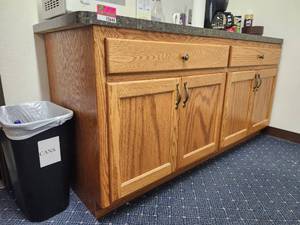 lot 12644 image: Wooden Cabinet with Drawers and Doors