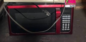 lot 6298 image: Red Microwave
