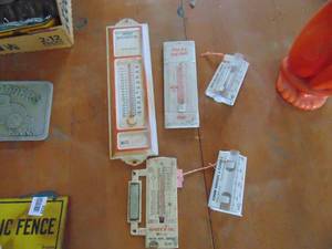 lot 3531 image: Selection of Rain Gauges and Thermometers