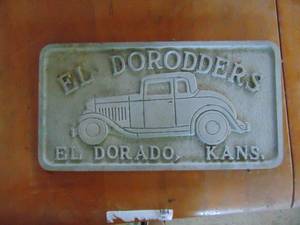 lot 3532 image: El Doroddrs Plaque