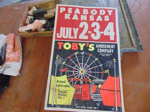 lot 3533 image: Peabody 4th of July Poster