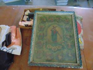 lot 3534 image: Religous picture