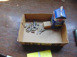 lot 3561 image: Assorted Vintage Ammunition and a box of BBs