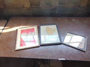 lot 3569 image: 3 Vintage Prints - Art- Valentine
