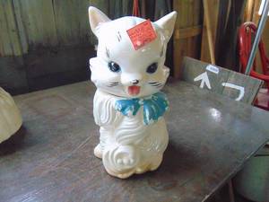 lot 3573 image: Cat Cookie Jar