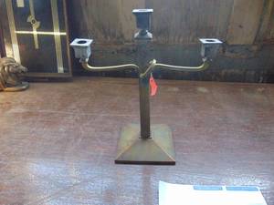 lot 3581 image: Brass Candle Stick