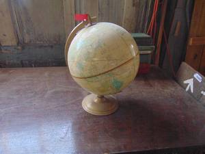 lot 3583 image: Imperial Globe on Stand