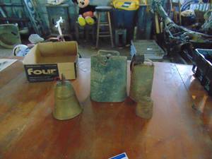 lot 3584 image: Selection of Cowbells -