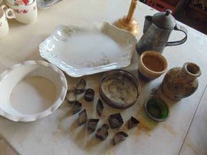 lot 3604 image: Cookie Cutters and Crockware