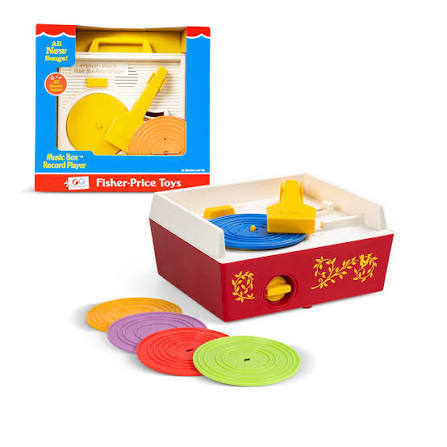 lot 62356 image: Fisher-Price Music Box Record Player