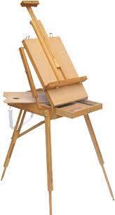 lot 60633 image: 4 Less Co French Easel Wooden Sketch Box Portable Folding Art Artist Painters Tripod Stand