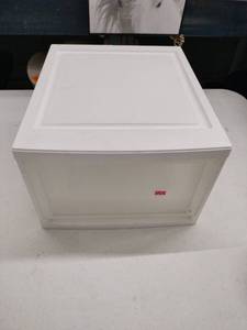 lot 62630 image: IRIS USA Stackable Plastic Storage Drawer