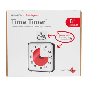 lot 62650 image: Time Timer 8  Time Timer - 60 Minute Clock