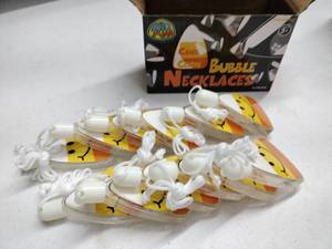 lot 62651 image: Kid Fun Candy Corn Bubble Necklaces - 12 Ct.