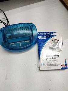 lot 62653 image: Design Concepts Seal & Protect Compact Laminator with Laminating Pouches