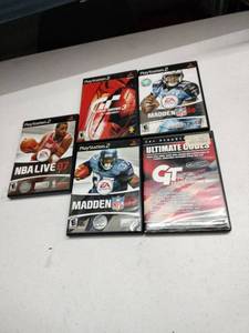 lot 62667 image: PlayStation 2 Games - 5 Games