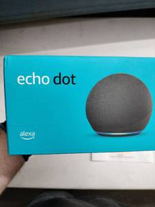 lot 62683 image: Amazon Echo Dot 4th Generation Smart Speaker with Alexa