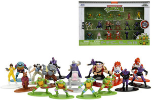 lot 1946 image: Nano MetalFigs Teenage Mutant Ninja Turtles Mini Figure Set - 18pk