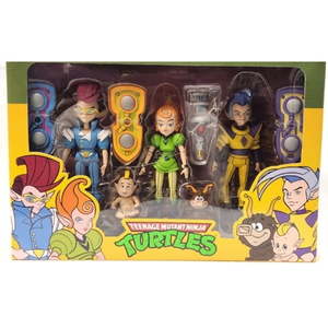 lot 1967 image: Neca Teenage Mutant Ninja Turtles Tmnt The Neutrinos Anime Action Figure