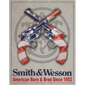 lot 1972 image: Smith & Wesson Metal Sign