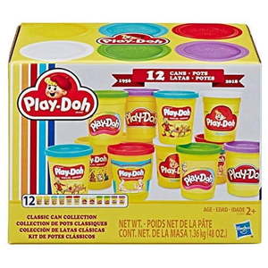 lot 1976 image: Play-Doh Retro Compound Pac Classic Can Collection - 12