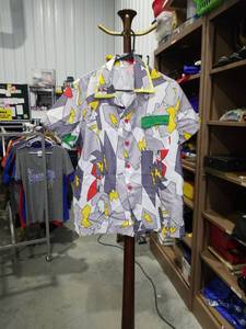 lot 1990 image: Stranger Mens Cosplay Dustin Henderson Shirt Costume Summer Short Sleeves tshirt Top Sweatshirt Outfit Adult Size Large